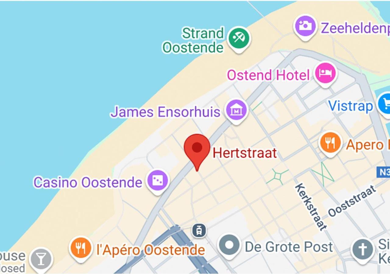 Cosy Studio By The Sea Ostenda Esterno foto